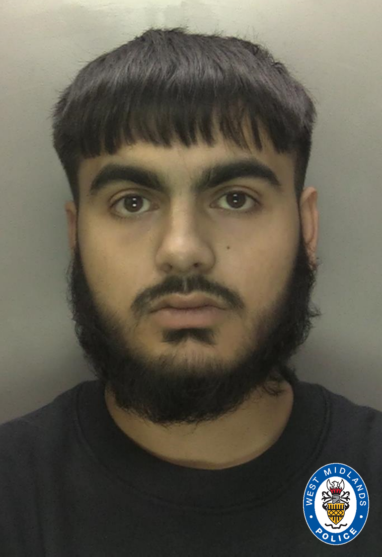 Aman Baig, 22, of Clipston Road in Alum Rock, was jailed for seven years for possession of a firearm